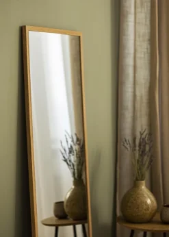 Spejl Solid Oak 48x133 cm