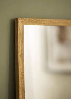 Spejl Solid Oak 48x133 cm