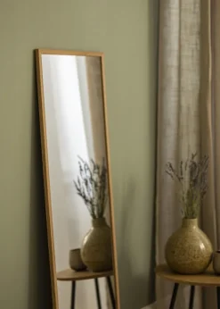 Spejl Solid Oak 43x123 cm