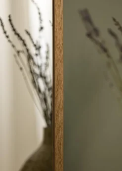 Spejl Solid Oak 43x123 cm