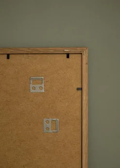 Spejl Solid Oak 43x123 cm