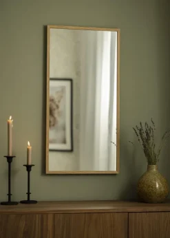 Spejl Solid Oak 43x83 cm