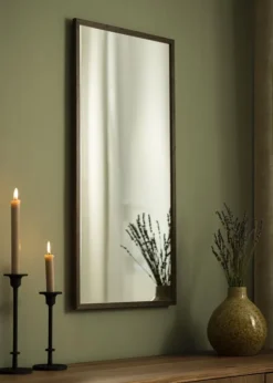 Spejl Solid Smoked Oak 43x83 cm