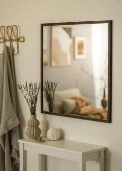 Spejl Solid Smoked Oak 73x73 cm