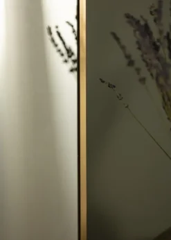 Spejl Tall Rectangle Guld 55x150 cm