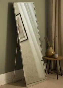 Spejl Tall Rectangle Sølv 55x150 cm