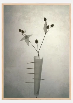 Spiky Flower Plakat (21x29.7 cm (A4))