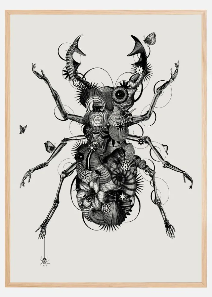 Stagbeetle Plakat (21x29.7 cm (A4))