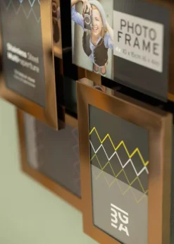 Stainless Steel Collageramme Rosaguld - 4 Billeder