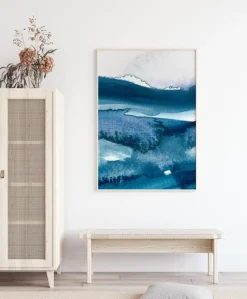 Stormy sea Plakat (21x29.7 cm (A4))