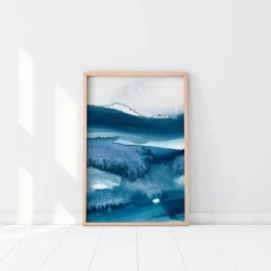 Stormy sea Plakat (21x29.7 cm (A4))