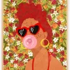 Strawbeery Lady Plakat (21x29.7 cm (A4))