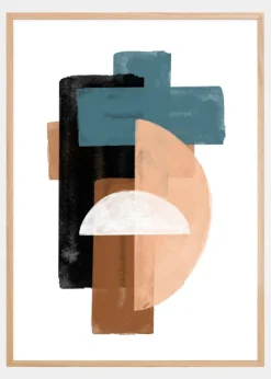 Study Composition No1 Plakat (21x29.7 cm (A4))