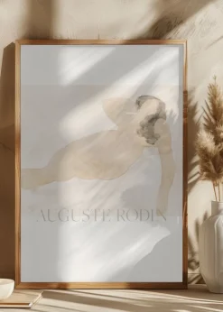 Study of a Nude (lying On Side) Plakat (21x29.7 cm (A4))