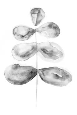 Summer calm B&W Plakat (21x29.7 cm (A4))