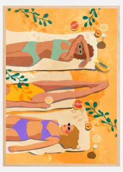 Summer Girls Plakat (21x29.7 cm (A4))