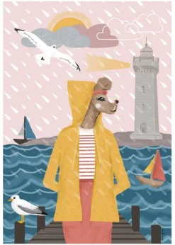 Summer rain Plakat (21x29.7 cm (A4))