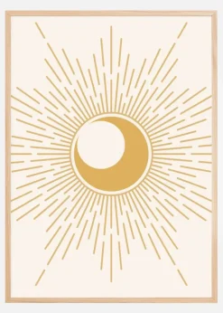Sun No1 Plakat (21x29.7 cm (A4))
