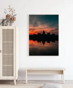 Sundown Over City Plakat (21x29.7 cm (A4))