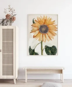 Sunflower Art Plakat (21x29.7 cm (A4))