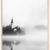 Sunrise At Lake Bled Plakat (21x29.7 cm (A4))