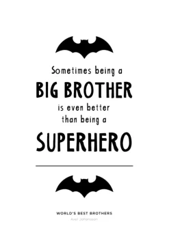 Superhero Brother (21x29,7 cm (A4))