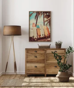 Surfboards Plakat (21x29.7 cm (A4))