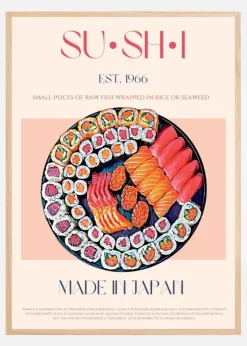 Sushi Plakat (21x29.7 cm (A4))
