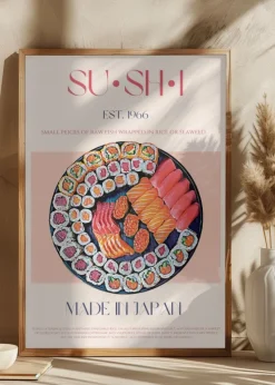 Sushi Plakat (21x29.7 cm (A4))