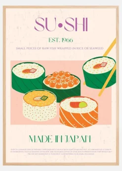 Sushi Plakat (21x29.7 cm (A4))