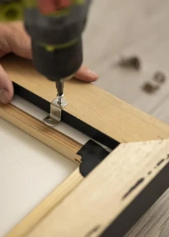 Svæveramme Cleveland Hvidt 30x40 cm