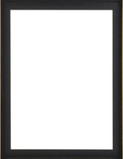 Svæveramme Madison Sort Guld 20x30 cm