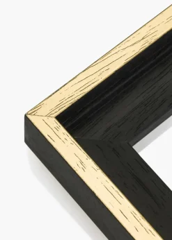 Svæveramme Madison Sort Guld 20x30 cm