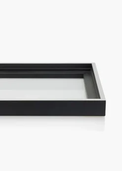 Svæveramme Reno Sort Sølv 50x60 cm