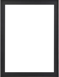 Svæveramme Reno Sort Sølv 20x30 cm