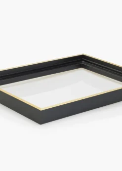 Svæveramme Tacoma Sort Guld 30x40 cm