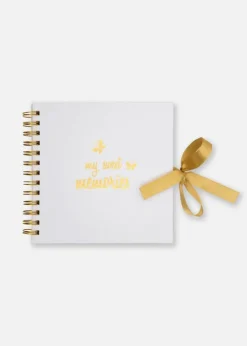 Sweet Memories Guld - 18x18 cm (48 Vita sidor / 24 blad)