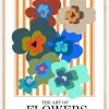 The Art Of Flowers Orange Stripe Plakat (21x29.7 cm (A4))