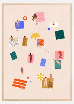 The Beach Plakat (21x29.7 cm (A4))