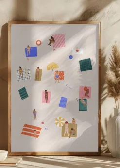 The Beach Plakat (21x29.7 cm (A4))