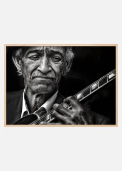 The guitarist Plakat (21x29.7 cm (A4))