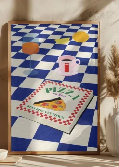 The Italian Menu Plakat (21x29.7 cm (A4))