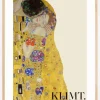 The Kiss (1907a1908) Special Crop Plakat (21x29.7 cm (A4))