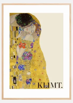 The Kiss (1907a1908) Special Crop Plakat (21x29.7 cm (A4))