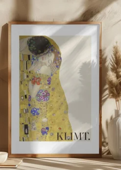 The Kiss (1907a1908) Special Crop Plakat (21x29.7 cm (A4))