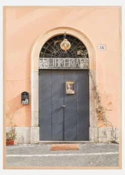 The Libreria Door Plakat (21x29.7 cm (A4))