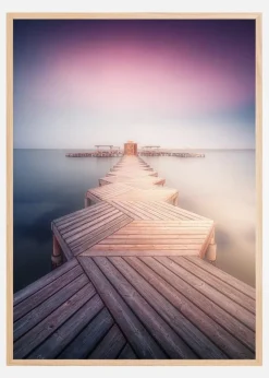 The Lighted Pier Plakat (21x29.7 cm (A4))