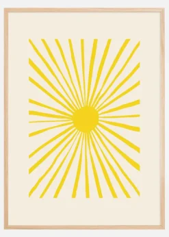 The Sun Plakat (21x29.7 cm (A4))