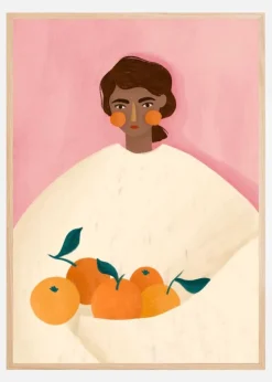 The Woman With the Oranges Plakat (21x29.7 cm (A4))