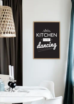 This Kitchen is for Dancing Plakat (21x29.7 cm (A4))